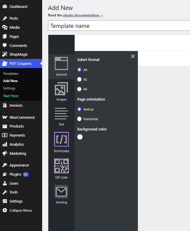 Flexible Pdf Coupons Woocommerce Wp Desk Template Options