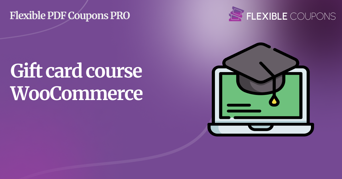 Offer Course Card PDF Gift Card for Course and Subscription in WooCommerce
