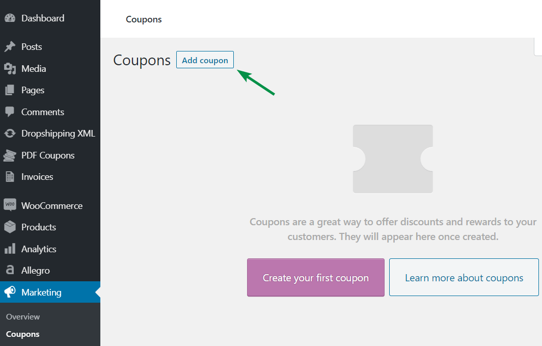 How To Add A Woocommerce Coupon