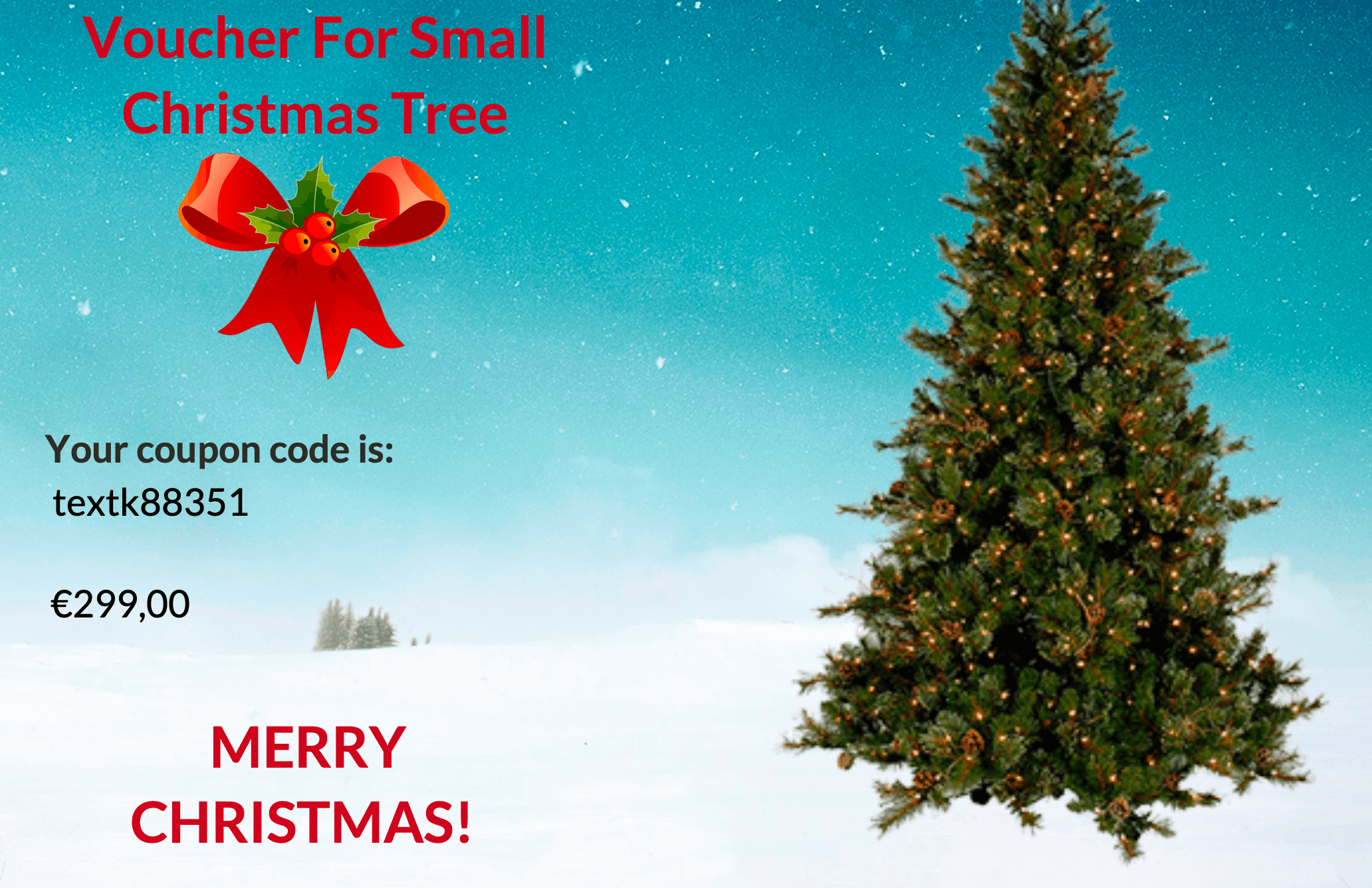 Woocommerce Pdf Voucher For Christmas Example