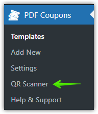Qr Code Scanner For WordPress